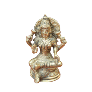 Brass Lakshmi Idol