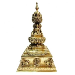 Brass Chaitya stupa