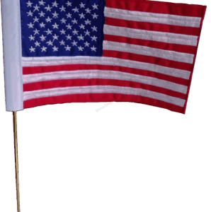 American Flag With Stable Stand