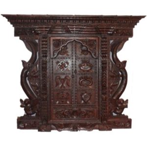 Traditional Astamangal Door