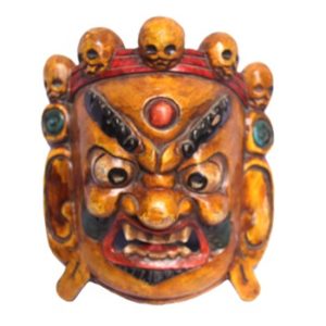 Colorful Bhairav Mask