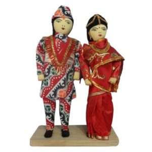 Newly Wed Chetri Couple Doll
