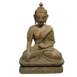 Sandal Wood Buddha Statue