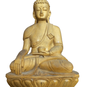 Wooden Buddha Statue