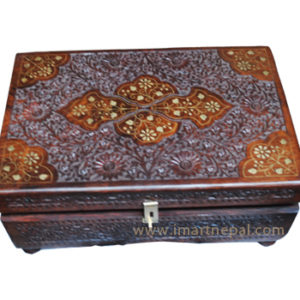 Nepali rectangle jewelry box