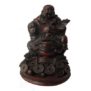 Dark Brown Laughing Buddha