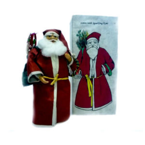 Santa (made from Lokta paper)