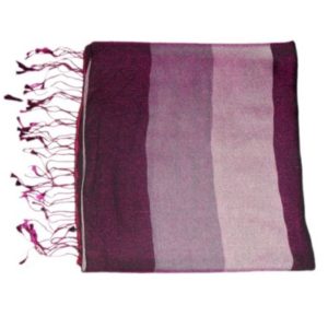 Polyster Shawl with pata print