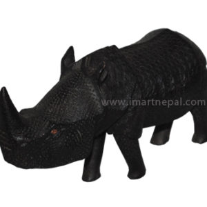 Wooden Rhino