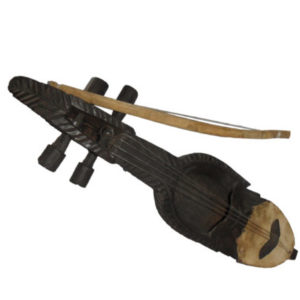 Carved Sarangi