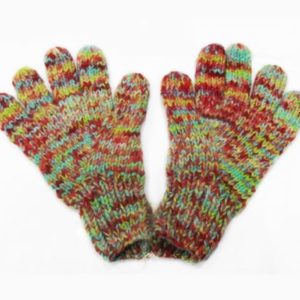 Simple Handmade Wollen Gloves