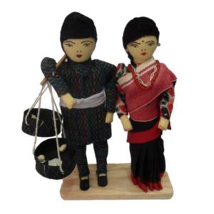 Newa Couple w/ Traditional Dress
