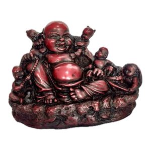 Laughing Buddha with Children