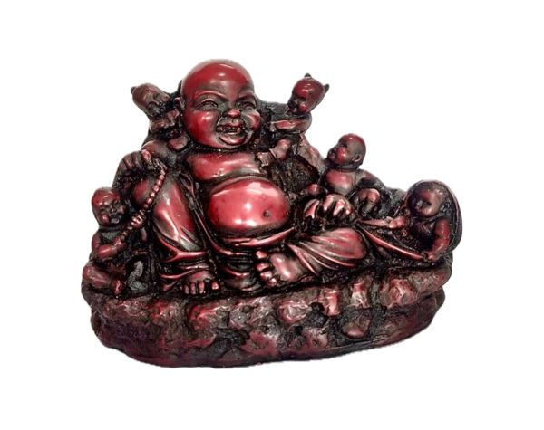Laughing Buddha with Children