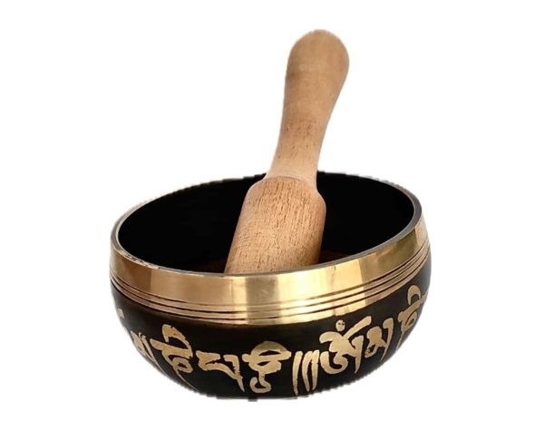 Buddha Eyes Hand-Etched Singing Bowl