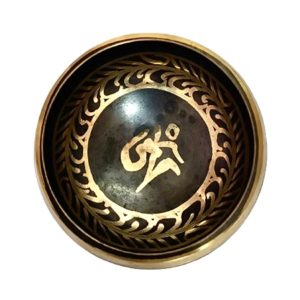 Brass Om Meditation Bowl