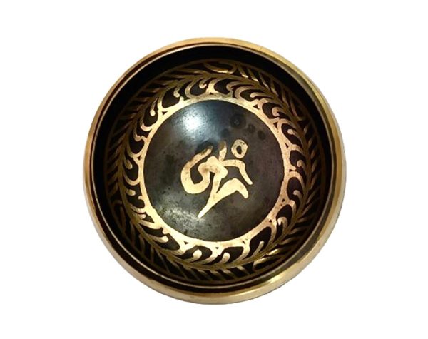 Brass Om Meditation Bowl